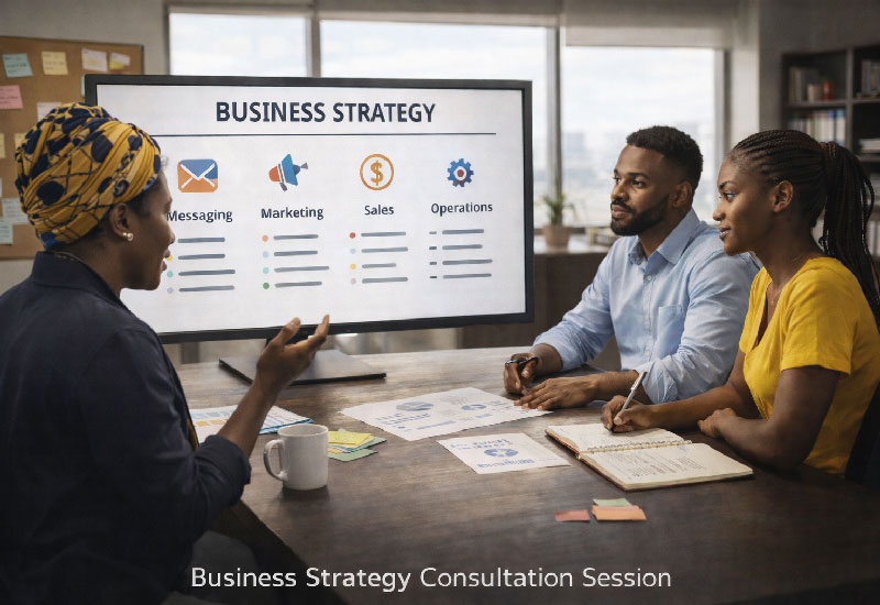 business strategy consultation session